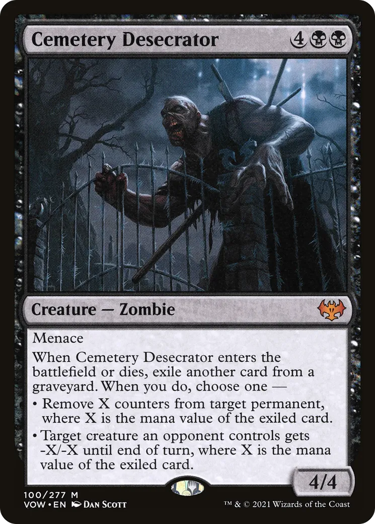 Profanateur de cimetière — Innistrad: Crimson Vow — Magic: The Gathering