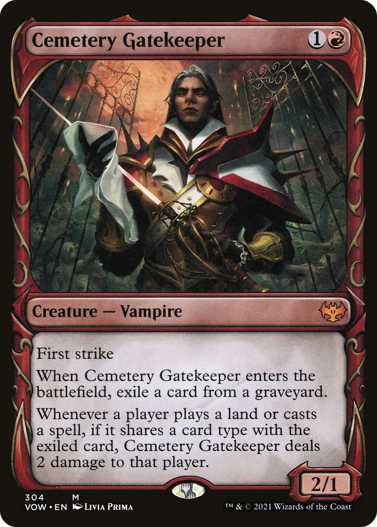 Cemetery Gatekeeper — Innistrad: Crimson Vow — Magic: The Gathering