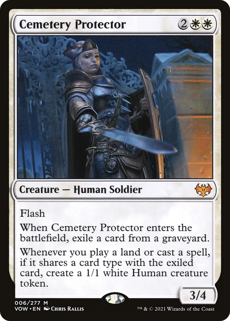 Protectrice du cimetière — Innistrad: Crimson Vow — Magic: The Gathering