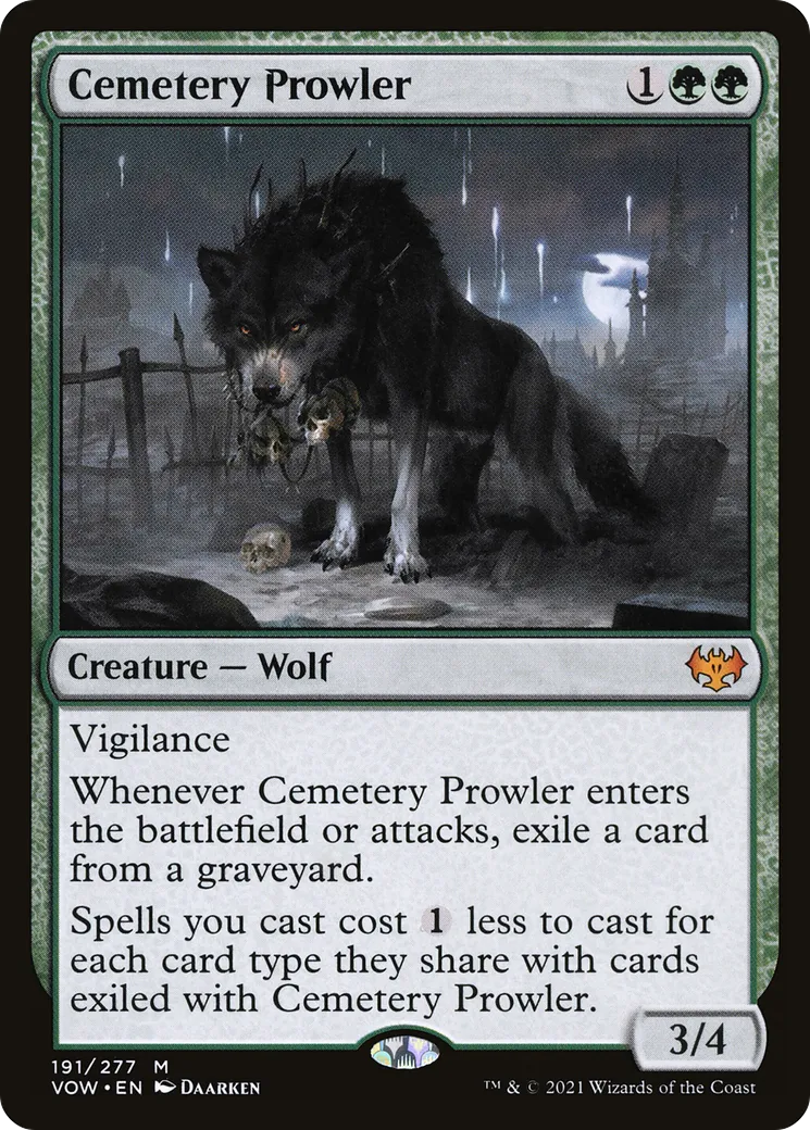 Cemetery Prowler — Innistrad: Crimson Vow — Magic: The Gathering