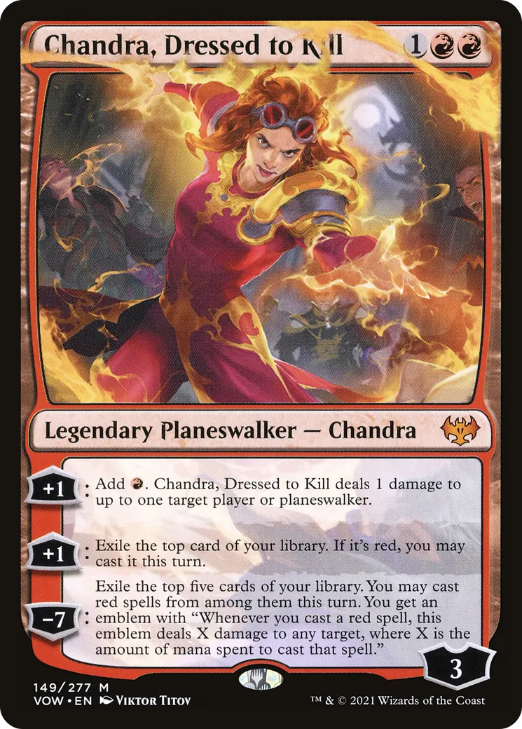 Chandra, tout feu tout flamme — Innistrad: Crimson Vow — Magic: The Gathering