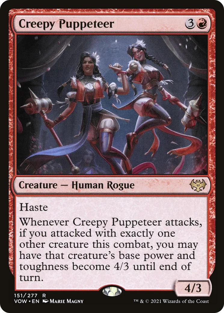 Creepy Puppeteer — Innistrad: Crimson Vow — Magic: The Gathering