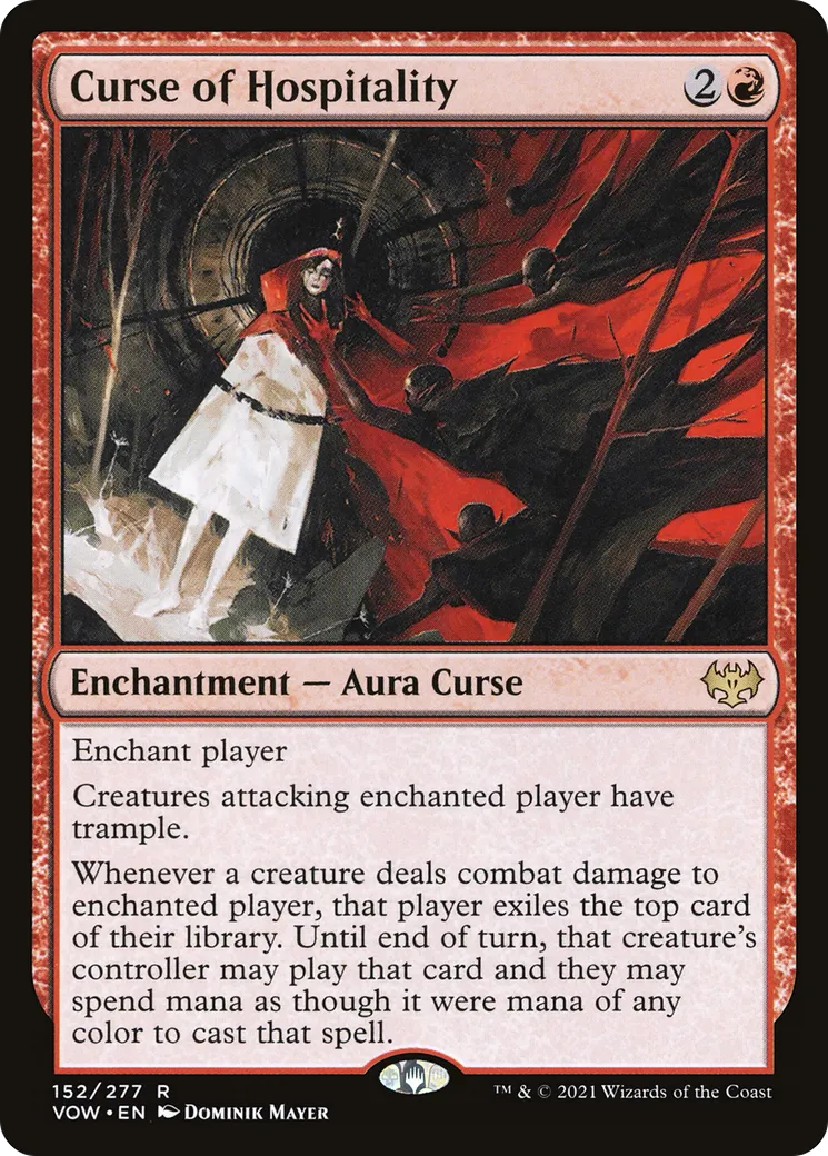 Curse of Hospitality — Innistrad: Crimson Vow — Magic: The Gathering