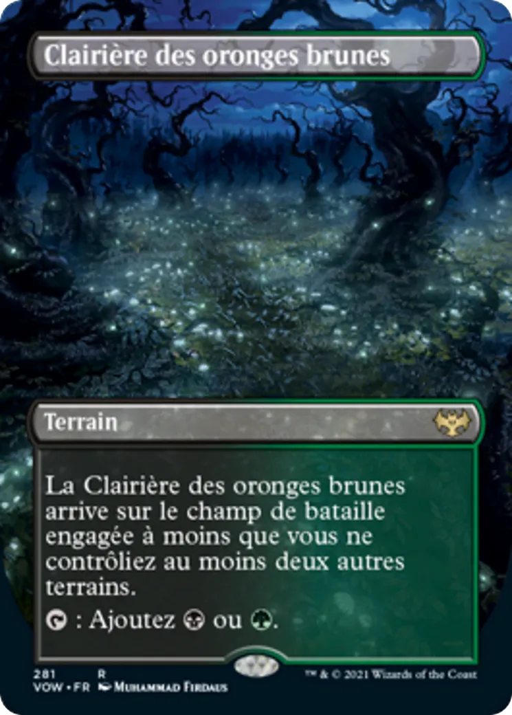 Clairière des oronges brunes — Innistrad: Crimson Vow — Magic: The Gathering