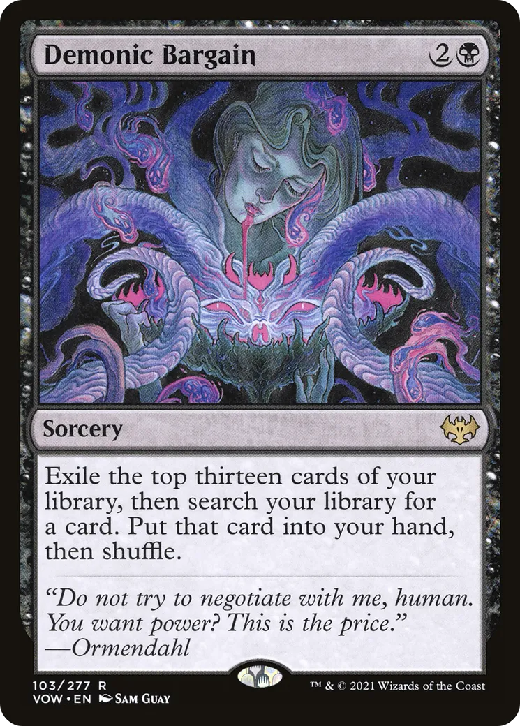 Marché démoniaque — Innistrad: Crimson Vow — Magic: The Gathering
