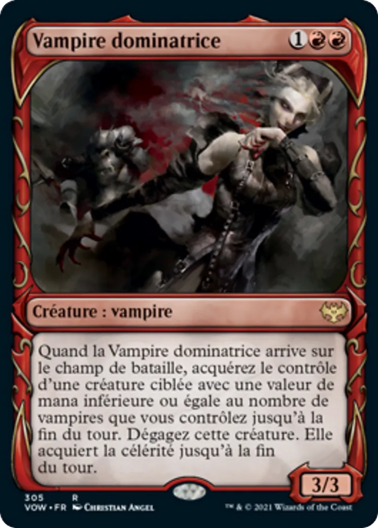 Vampire dominatrice — Innistrad: Crimson Vow — Magic: The Gathering