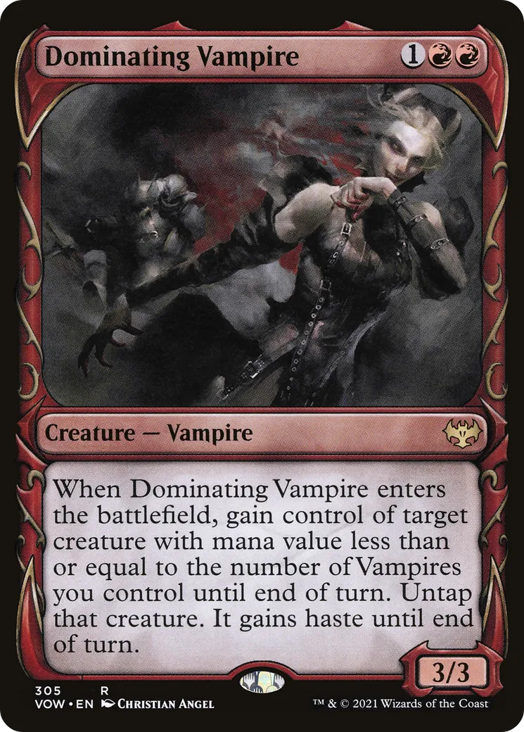 Dominating Vampire — Innistrad: Crimson Vow — Magic: The Gathering