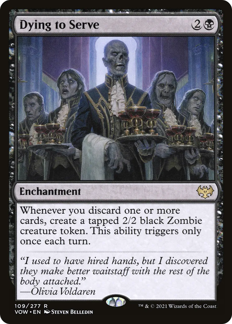 Dying to Serve — Innistrad: Crimson Vow — Magic: The Gathering