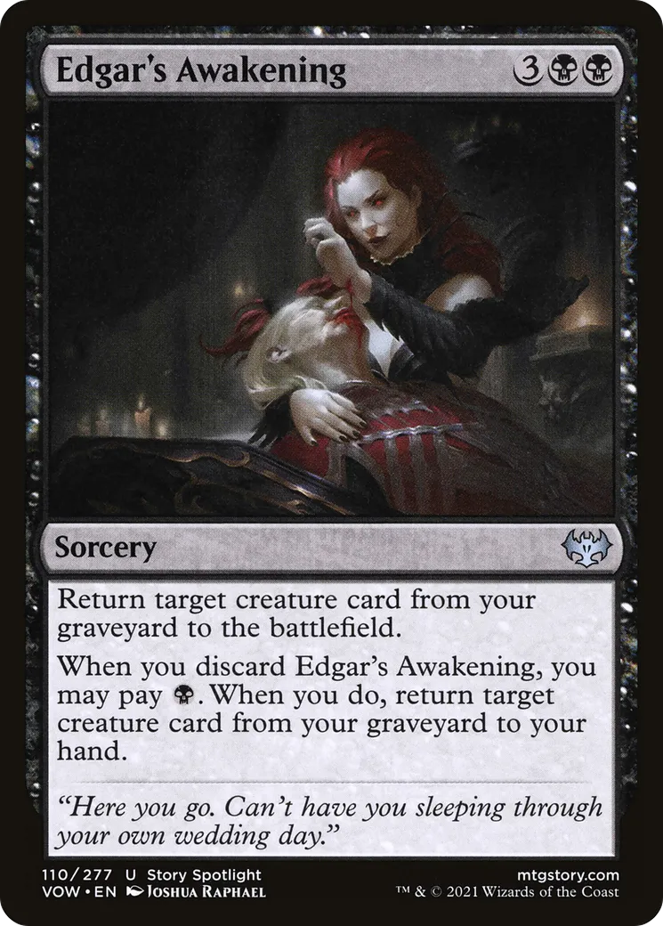 Edgar's Awakening — Innistrad: Crimson Vow — Magic: The Gathering
