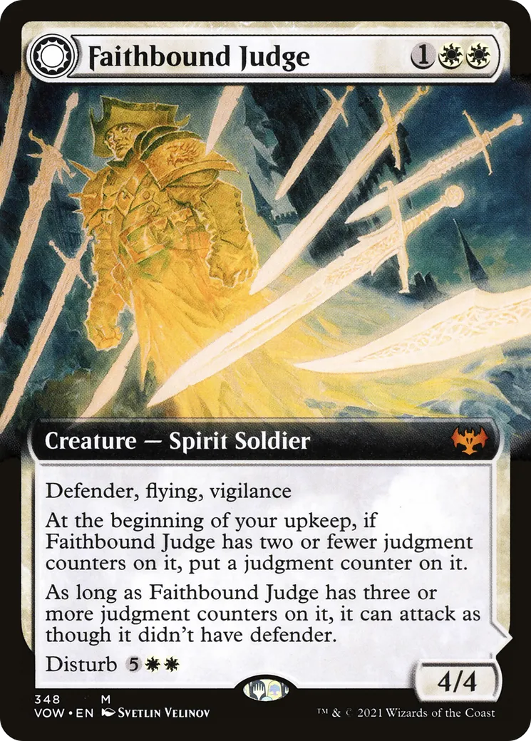 Arbitre bridefoi // Jugement du pécheur — Innistrad: Crimson Vow — Magic: The Gathering