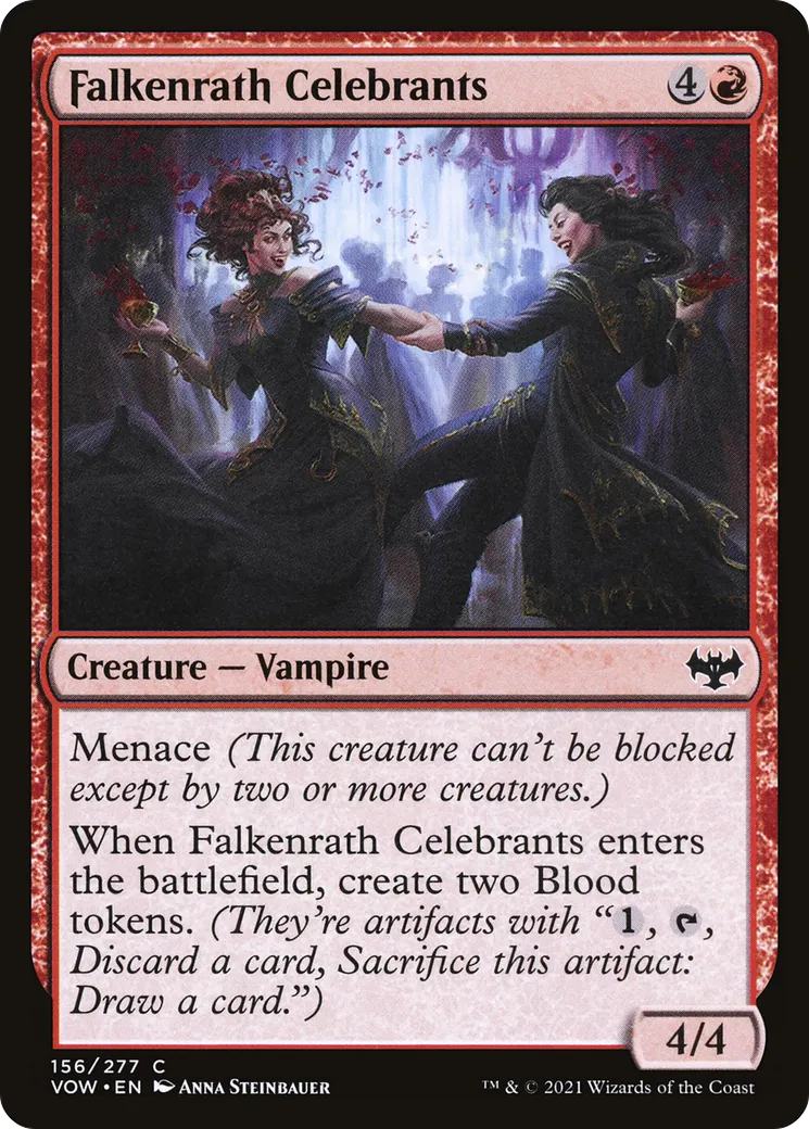Falkenrath Celebrants — Innistrad: Crimson Vow — Magic: The Gathering