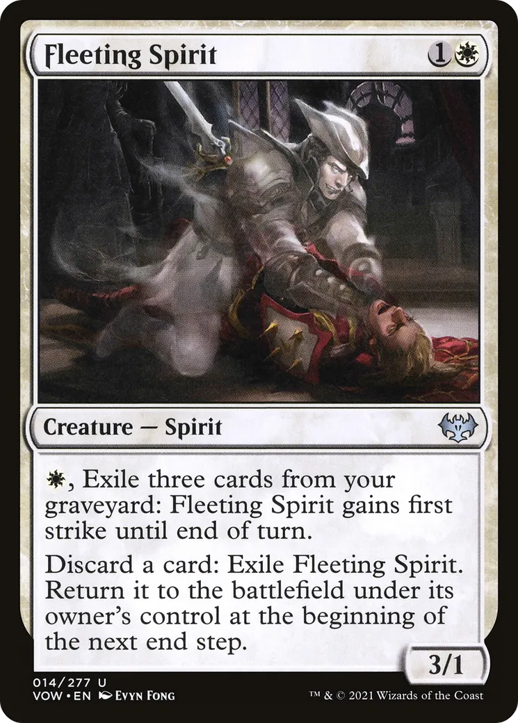 Fleeting Spirit — Innistrad: Crimson Vow — Magic: The Gathering