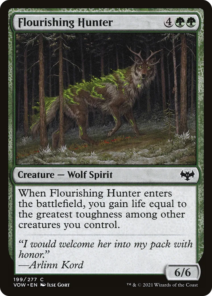 Chasseur florissant — Innistrad: Crimson Vow — Magic: The Gathering