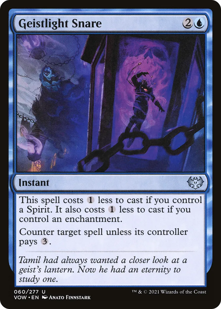 Collet à lanterne de geist — Innistrad: Crimson Vow — Magic: The Gathering