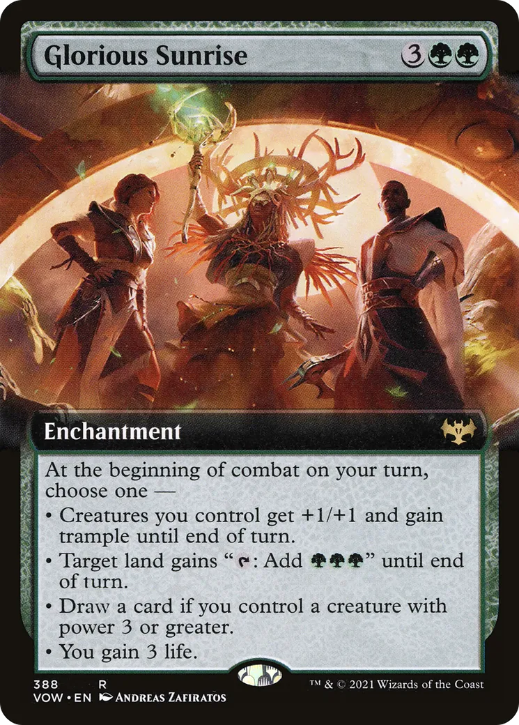 Glorious Sunrise — Innistrad: Crimson Vow — Magic: The Gathering