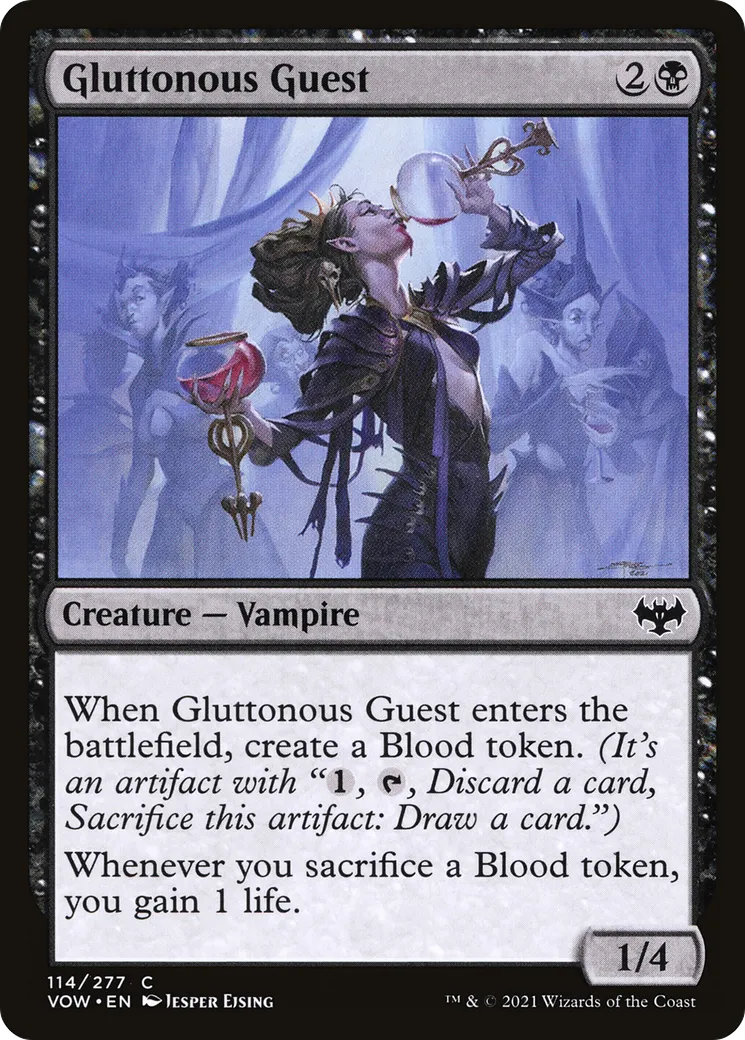 Gluttonous Guest — Innistrad: Crimson Vow — Magic: The Gathering