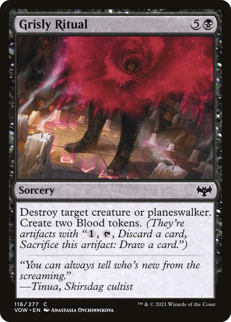 Rituel sinistre — Innistrad: Crimson Vow — Magic: The Gathering