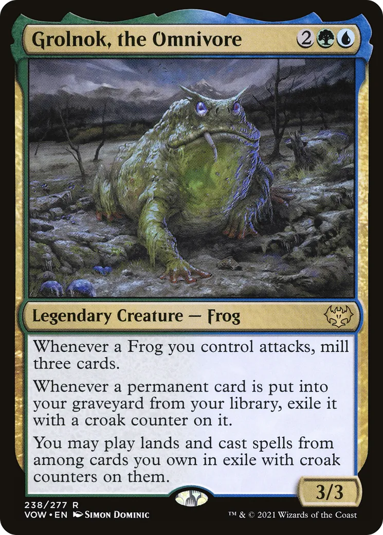 Grolnok, l'omnivore — Innistrad: Crimson Vow — Magic: The Gathering