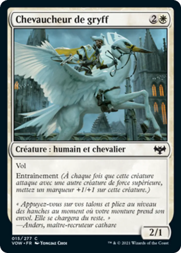Chevaucheur de gryff — Innistrad: Crimson Vow — Magic: The Gathering
