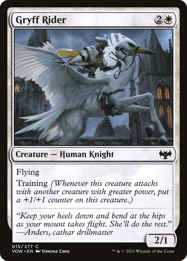 Chevaucheur de gryff — Innistrad: Crimson Vow — Magic: The Gathering