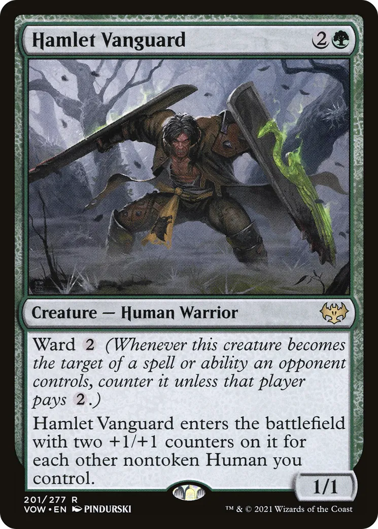 Hamlet Vanguard — Innistrad: Crimson Vow — Magic: The Gathering