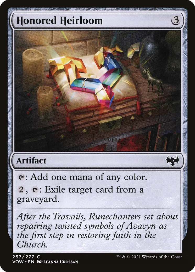 Honored Heirloom — Innistrad: Crimson Vow — Magic: The Gathering