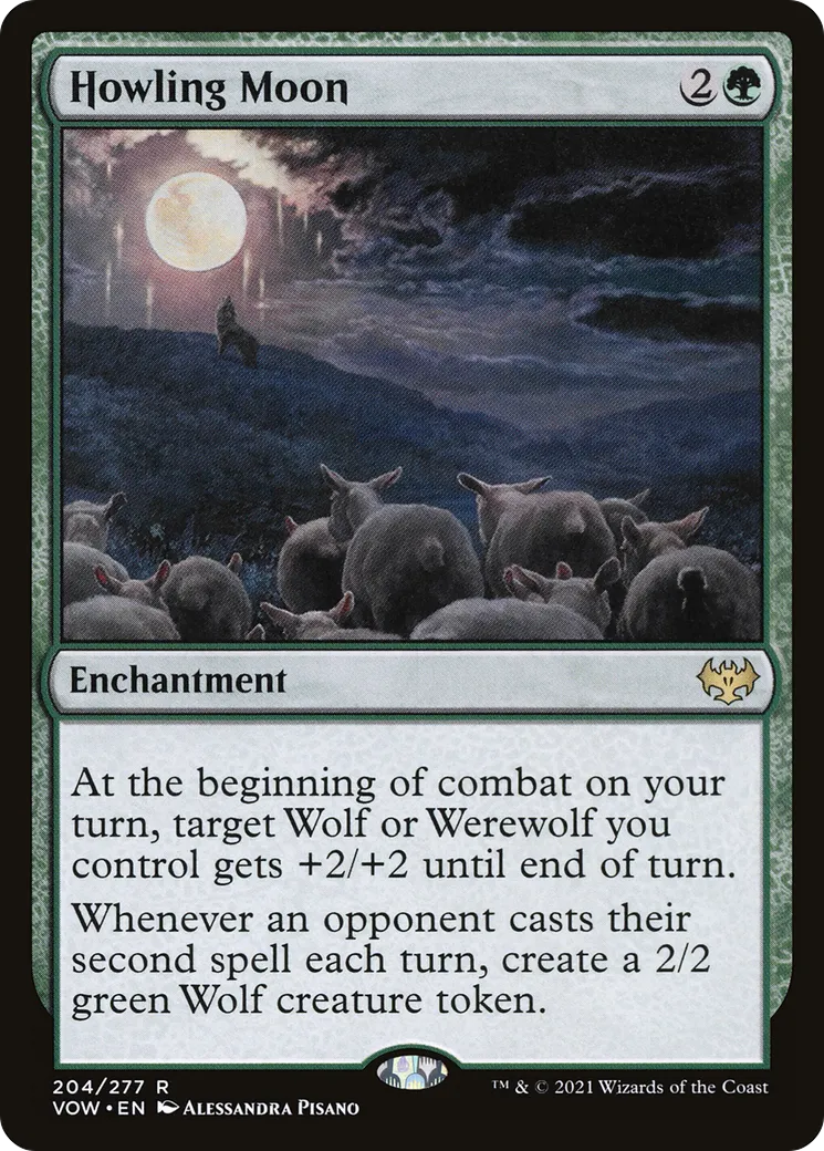 Howling Moon — Innistrad: Crimson Vow — Magic: The Gathering