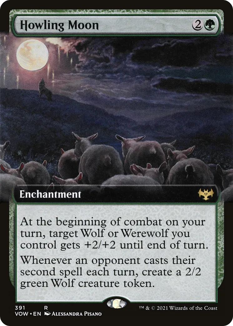 Howling Moon — Innistrad: Crimson Vow — Magic: The Gathering