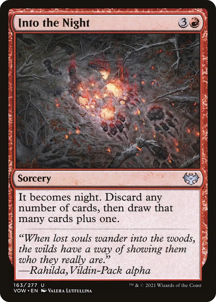 Into the Night — Innistrad: Crimson Vow — Magic: The Gathering