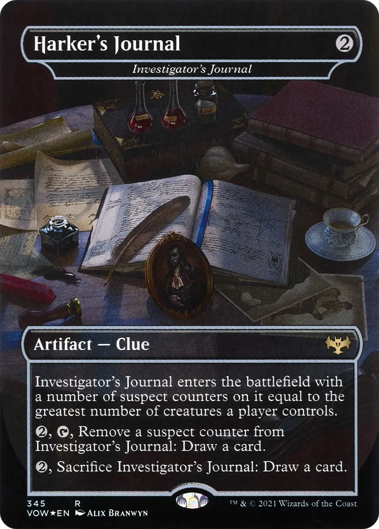 Journal de l'enquêteur — Innistrad: Crimson Vow — Magic: The Gathering