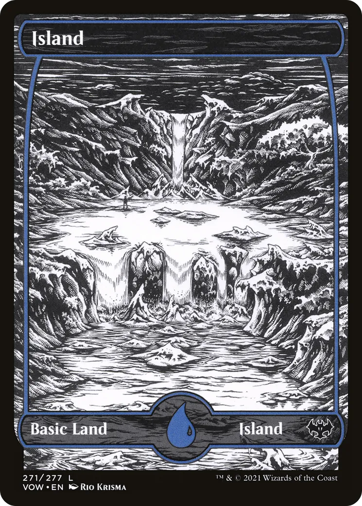 Island — Innistrad: Crimson Vow — Magic: The Gathering