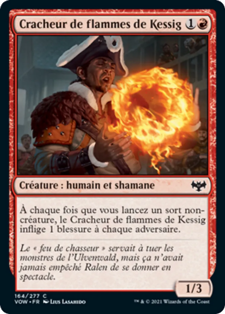 Cracheur de flammes de Kessig — Innistrad: Crimson Vow — Magic: The Gathering