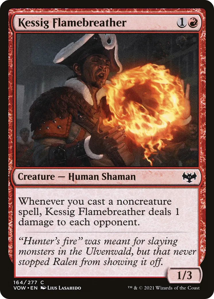 Kessig Flamebreather — Innistrad: Crimson Vow — Magic: The Gathering