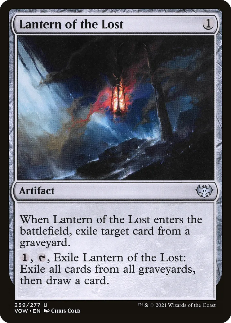 Lanterne des égarés — Innistrad: Crimson Vow — Magic: The Gathering