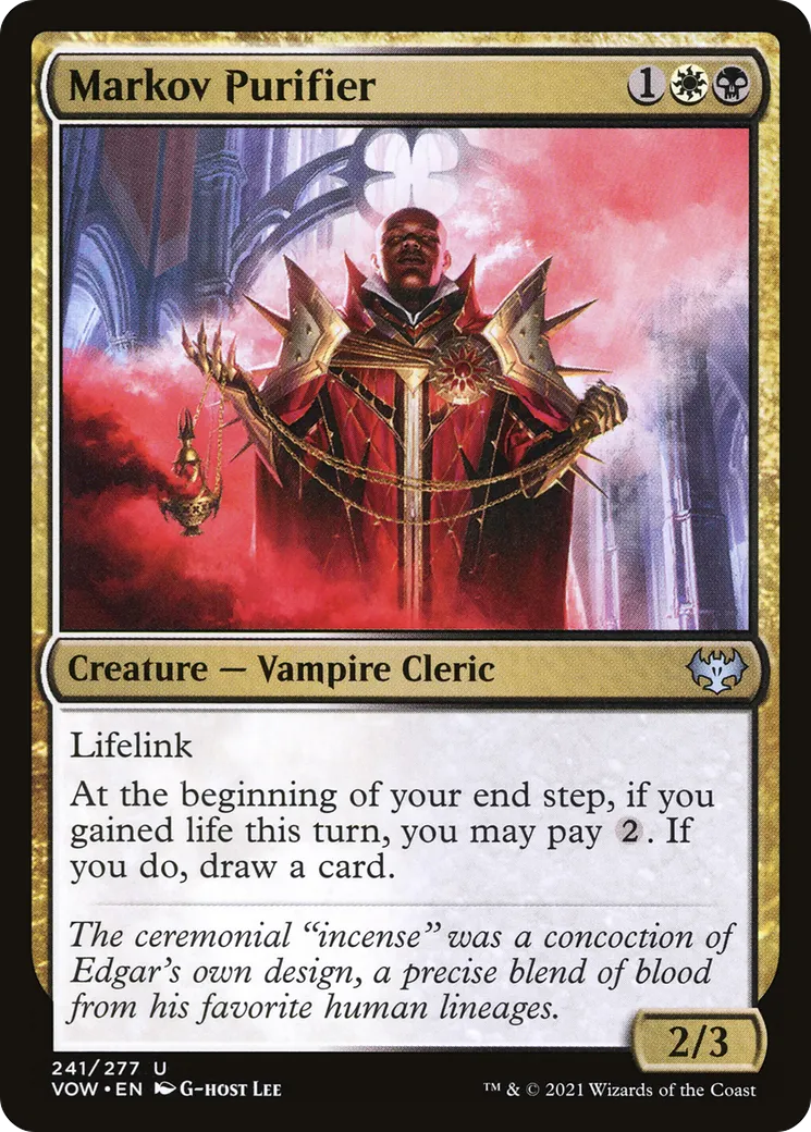 Purificateur Markov — Innistrad: Crimson Vow — Magic: The Gathering