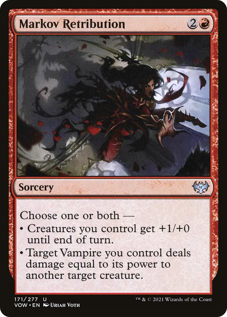 Châtiment de Markov — Innistrad: Crimson Vow — Magic: The Gathering
