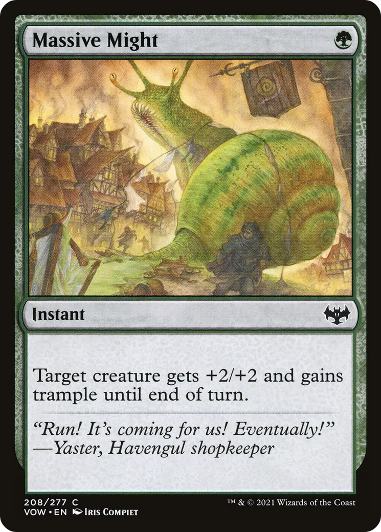 Puissance massive — Innistrad: Crimson Vow — Magic: The Gathering