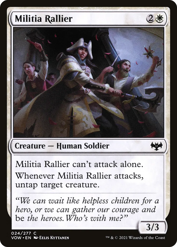 Militia Rallier — Innistrad: Crimson Vow — Magic: The Gathering