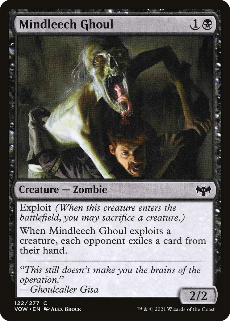 Goule sangsucéphale — Innistrad: Crimson Vow — Magic: The Gathering