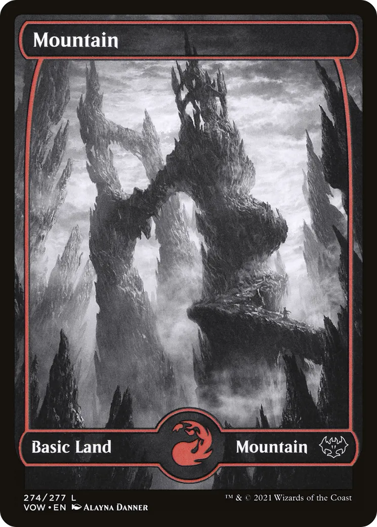 Mountain — Innistrad: Crimson Vow — Magic: The Gathering