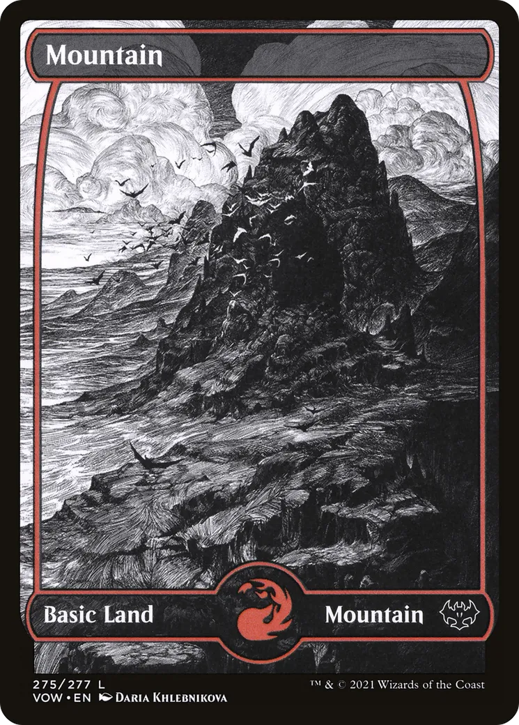 Mountain — Innistrad: Crimson Vow — Magic: The Gathering