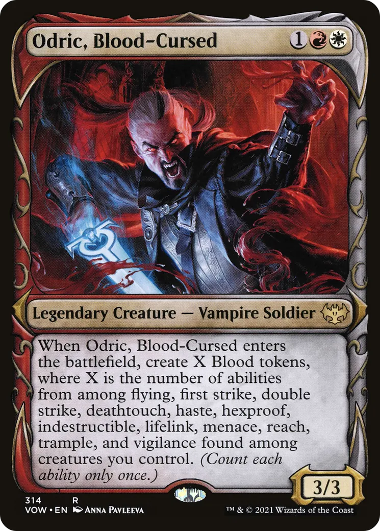 Odric, maudit par le sang — Innistrad: Crimson Vow — Magic: The Gathering