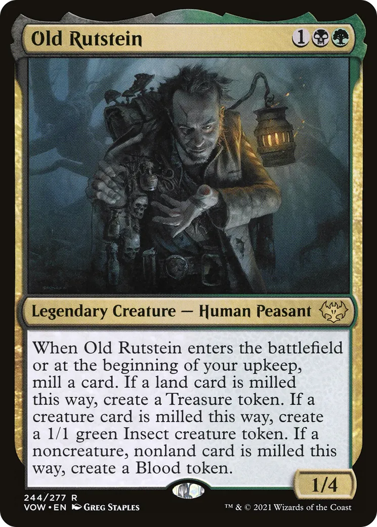 Old Rutstein — Innistrad: Crimson Vow — Magic: The Gathering
