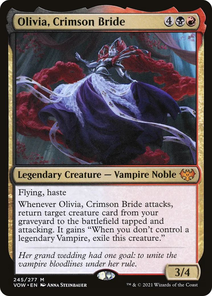 Olivia, Crimson Bride — Innistrad: Crimson Vow — Magic: The Gathering