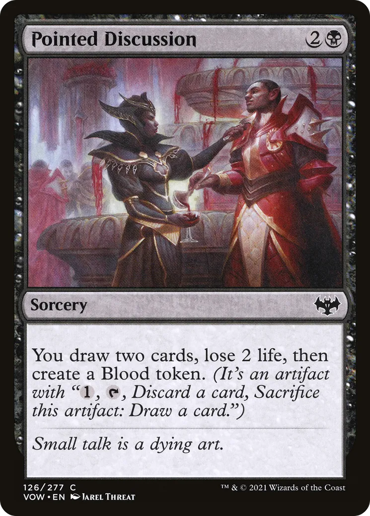 Discussion à couteaux tirés — Innistrad: Crimson Vow — Magic: The Gathering