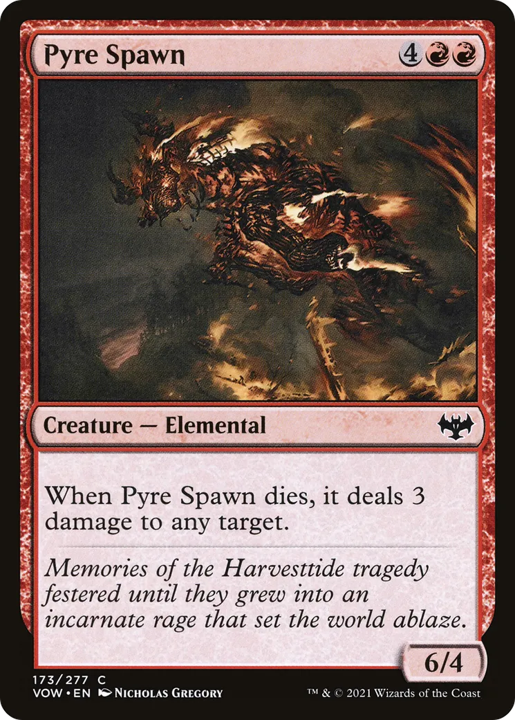 Engeance du bûcher — Innistrad: Crimson Vow — Magic: The Gathering