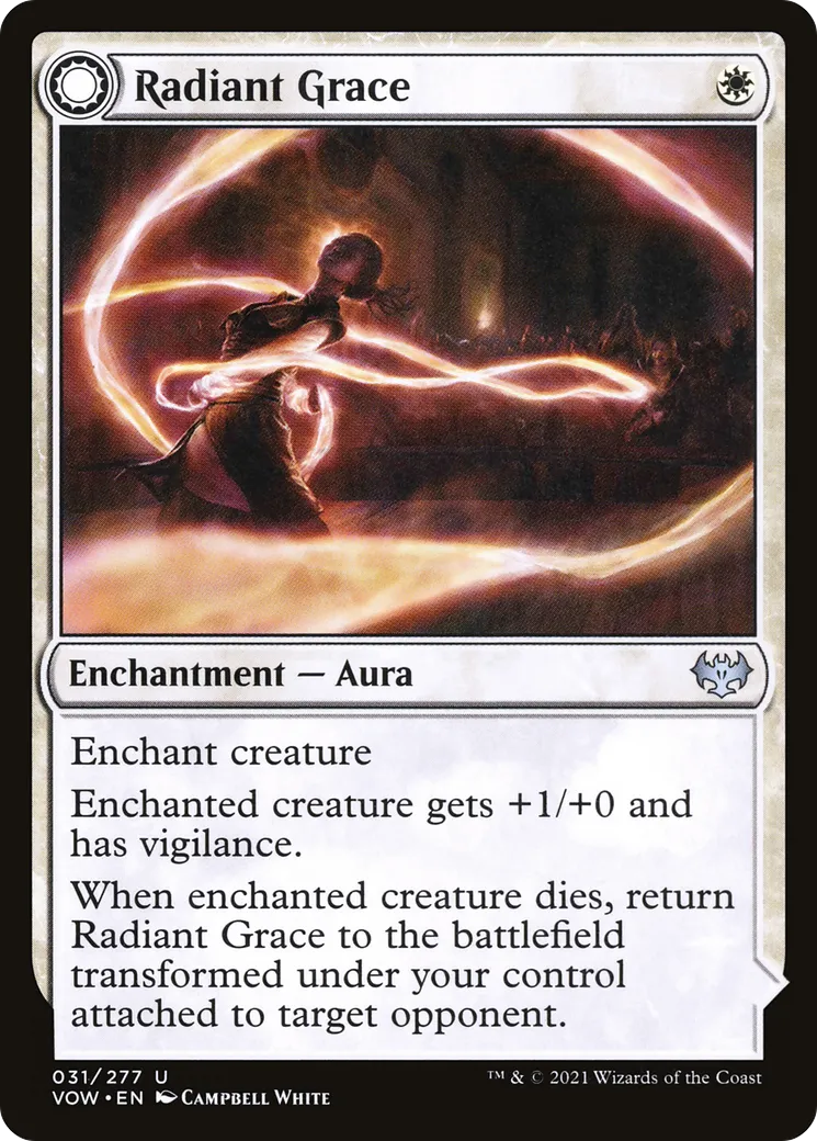 Grâce radieuse // Restrictions radieuses — Innistrad: Crimson Vow — Magic: The Gathering