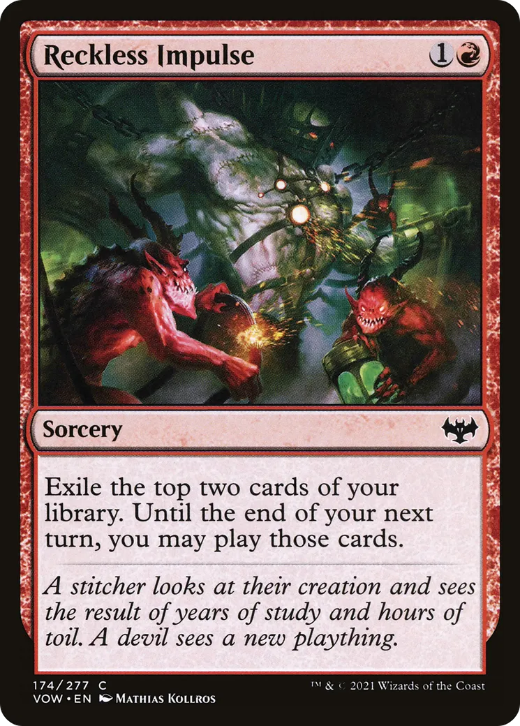 Impulsion téméraire — Innistrad: Crimson Vow — Magic: The Gathering