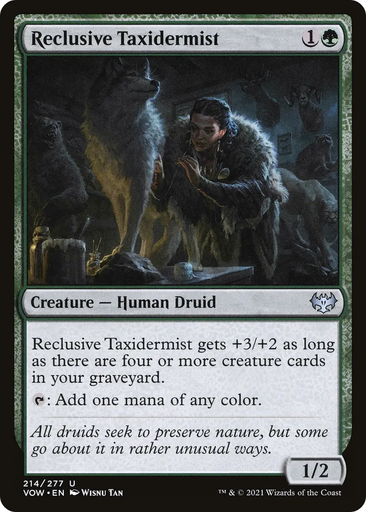 Taxidermiste recluse — Innistrad: Crimson Vow — Magic: The Gathering