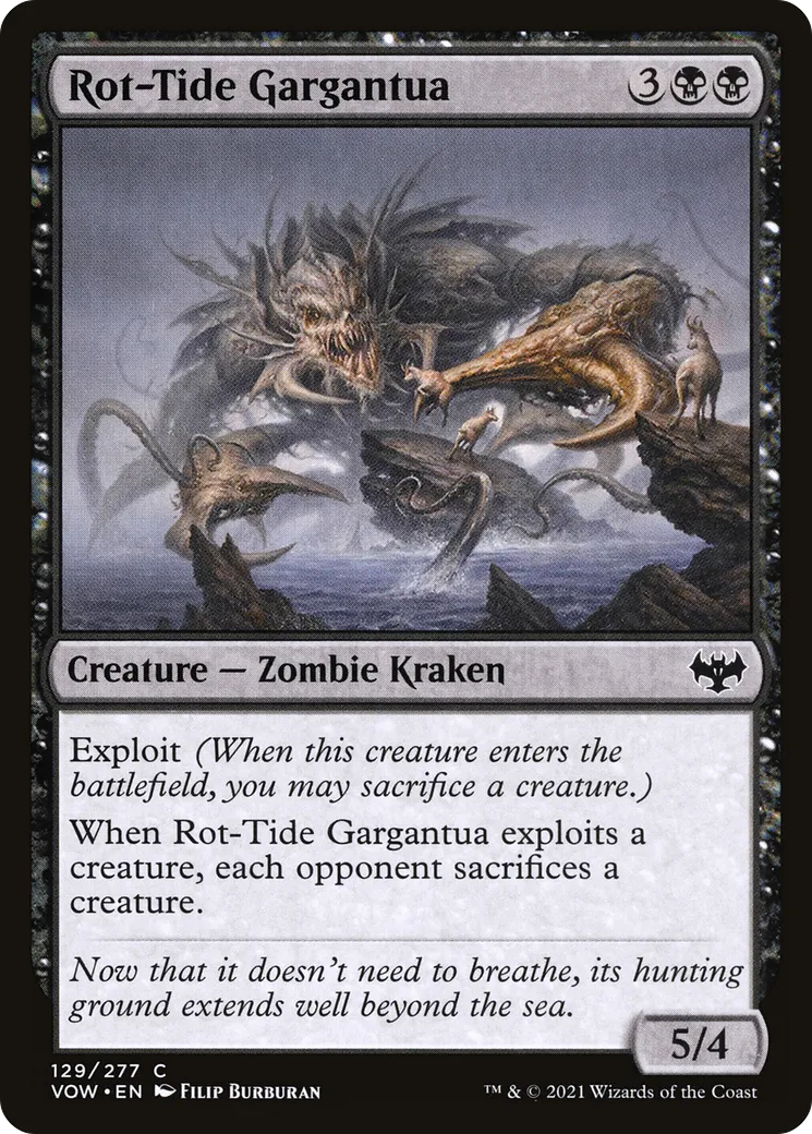 Gargantua de la marée putride — Innistrad: Crimson Vow — Magic: The Gathering